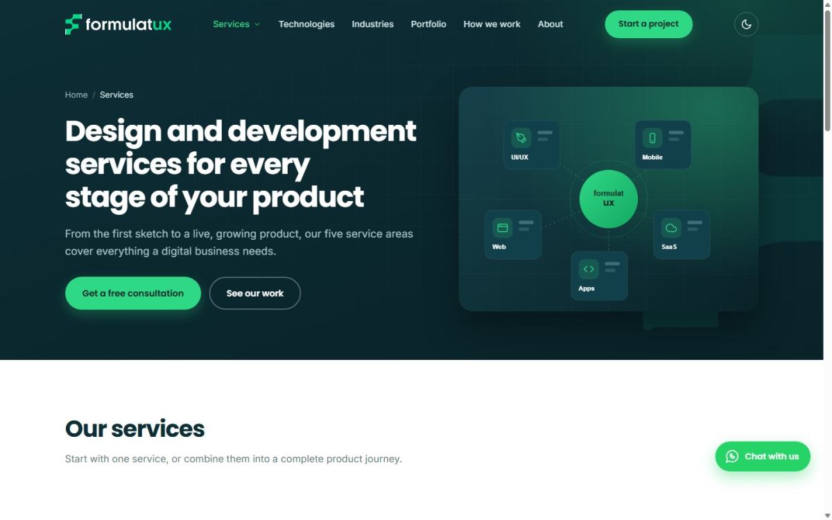 formulatux: Services